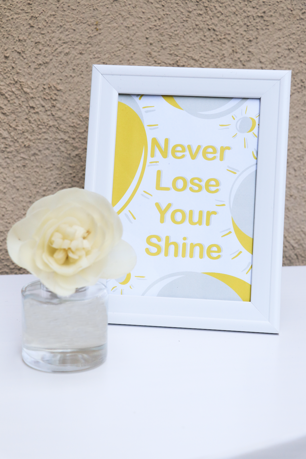 "NEVER LOSE YOUR SHINE" PRINT (DOWNLOADABLE)